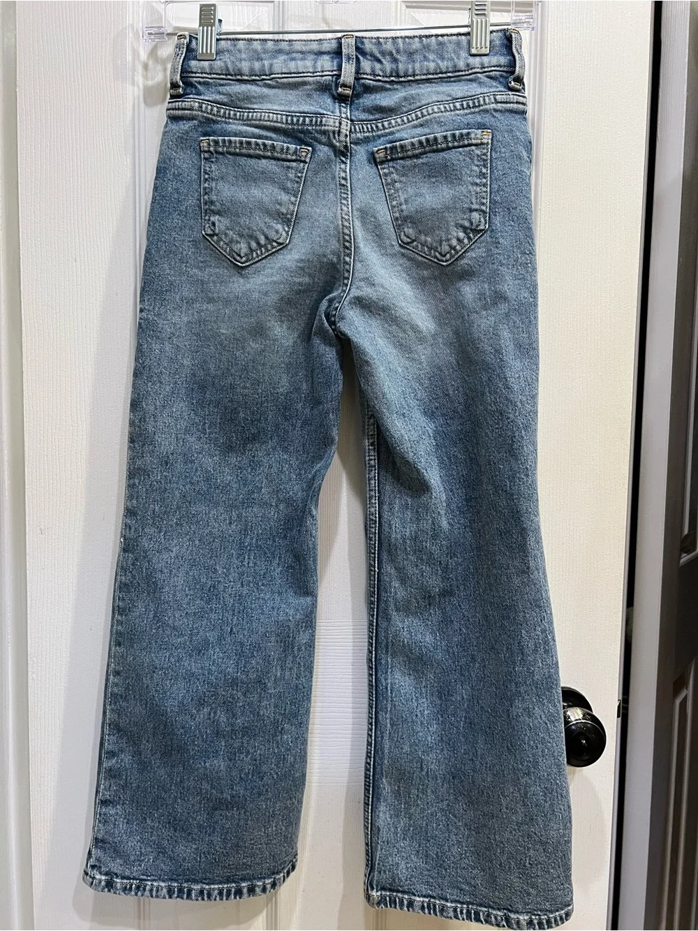 H&M Light Blue Kids Baggy Bootcut Jeans
